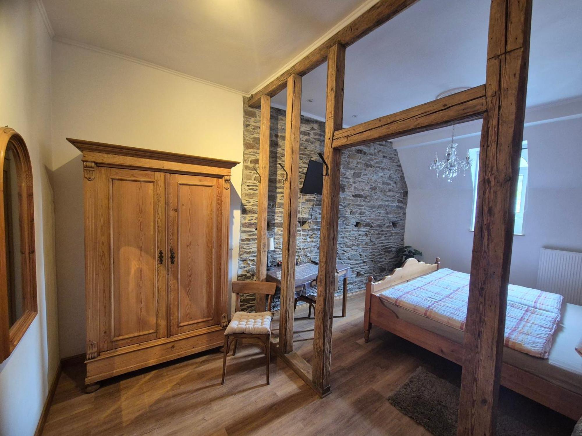 Ehemaliges Winzerhaus Cochem Appartement Kamer foto